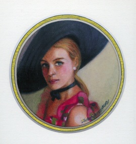 104 Lady Penelope by Joan Sainsbury - Watercolour/Crayon