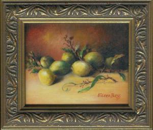 10 Lemons by Eileen Bass in Oil
