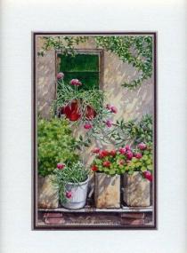 32 Entangled Creeper by Chrysoula Argyros in Watercolour